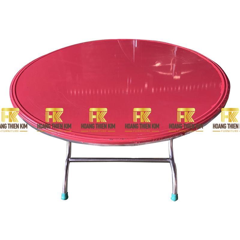 Bàn tròn inox 304 1m2 – Sự lựa chọn tiện lợi cho gia đình và nhà hàng