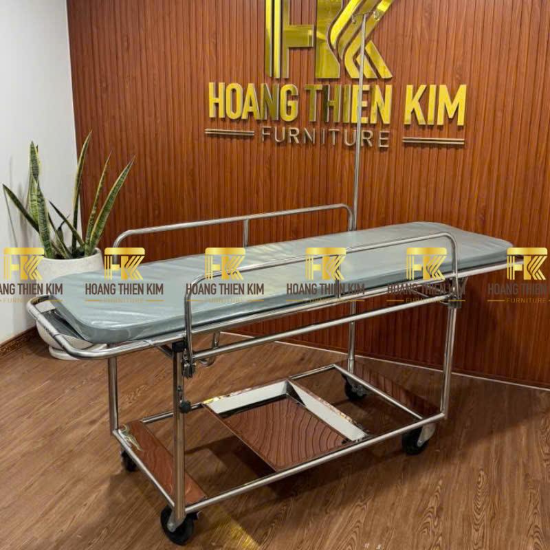 Xe đẩy băng ca inox 304 Xe đẩy băng ca inox 304