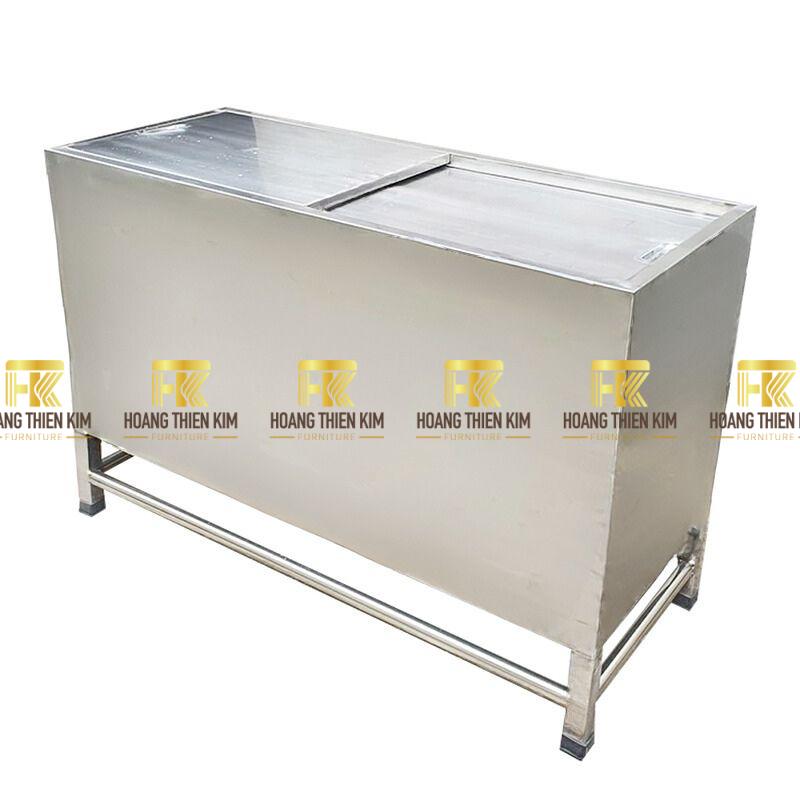 thung da inox cokhung chan