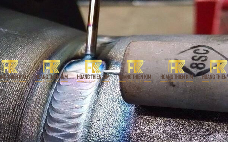 han-inox-14 Hàn inox bằng que có nhược điểm về chất lượng và thẩm mỹ, phù hợp cho công việc đơn giản, chi phí thấp