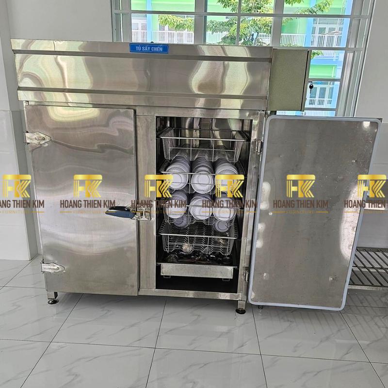 Tu say chen inox 2 canh Tu say chen inox 2 canh
