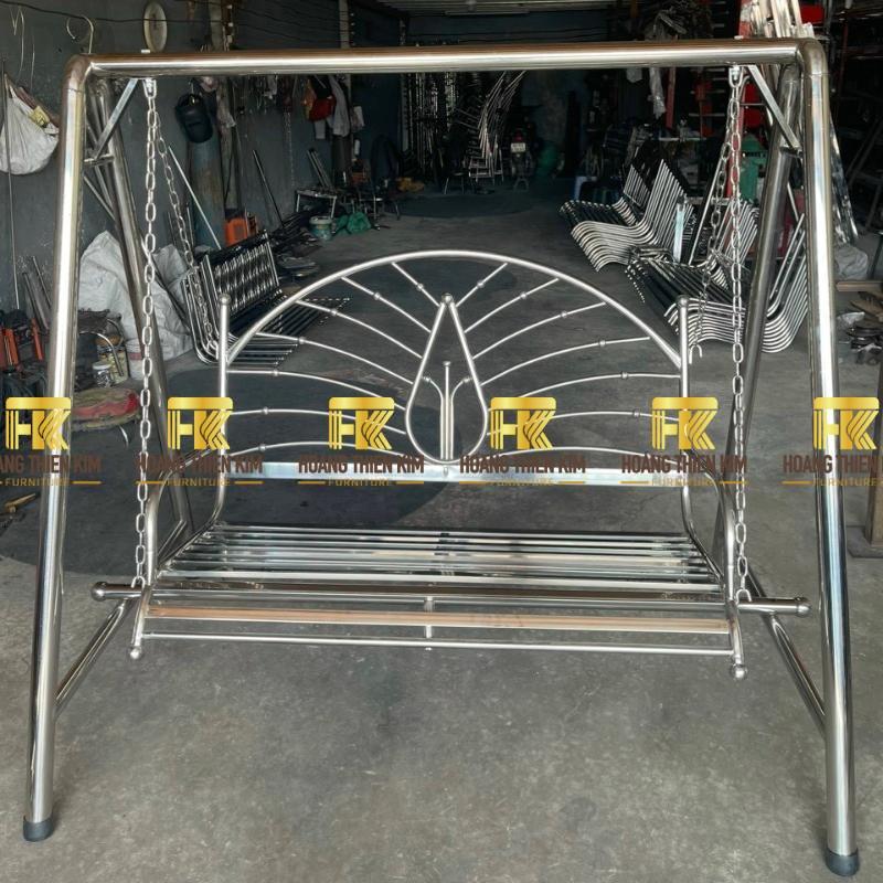 Xích đu chữ A cánh quạt inox 201