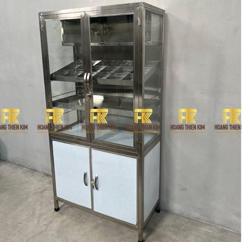 tu y te inox trong phong kham va benh vien
