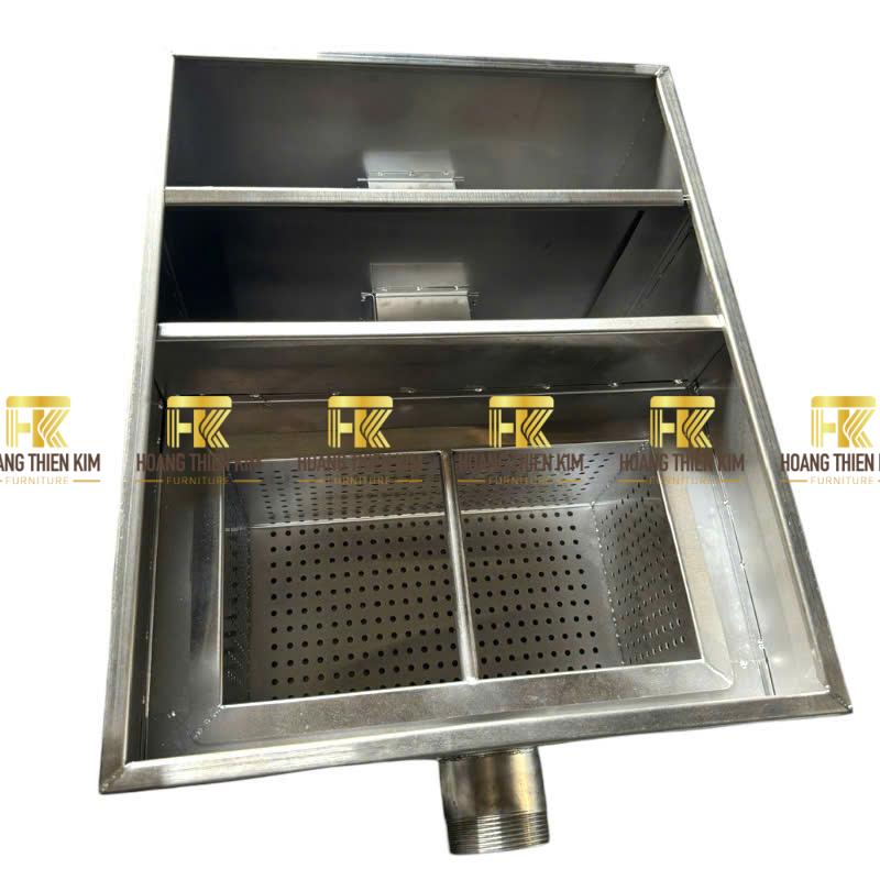 Bễ tách mỡ công nghiệp inox 140L