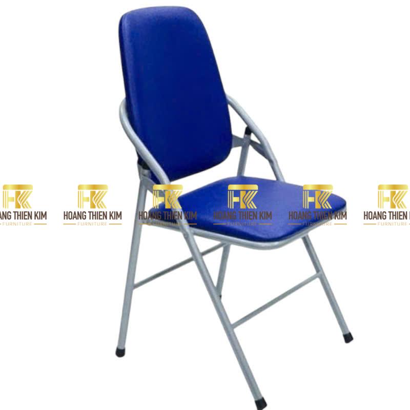 Ghế xếp khung sơn tĩnh điện nệm lớn
