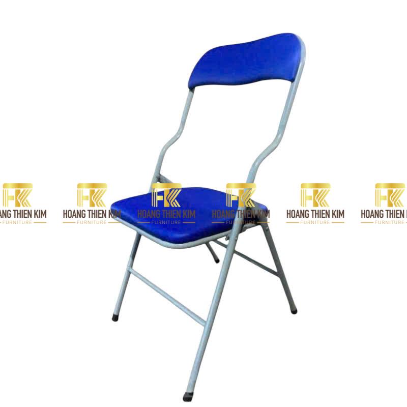 Ghế xếp khung sơn tĩnh điện lưng thấp