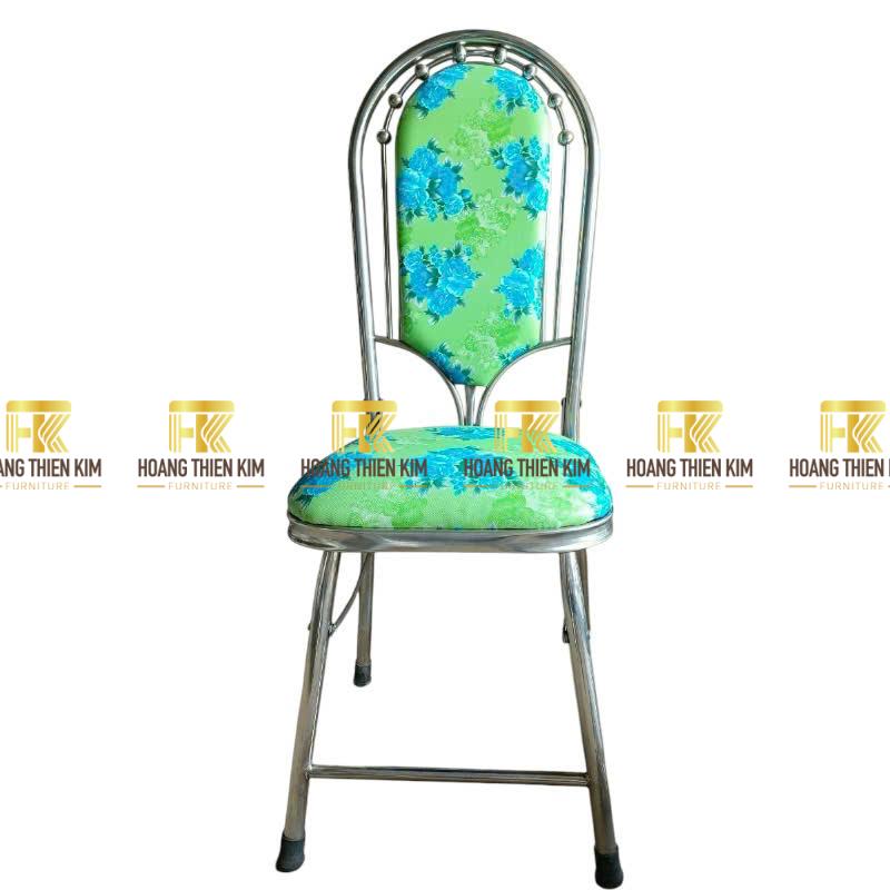 Ghế xếp nệm inox 201