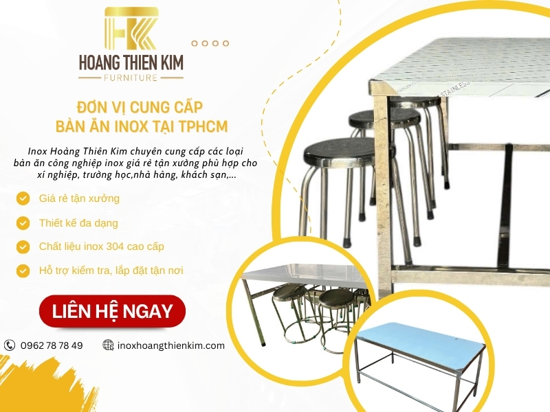 Inox Hoàng Thiên Kim là đơn vị cung cấp inox uy tín