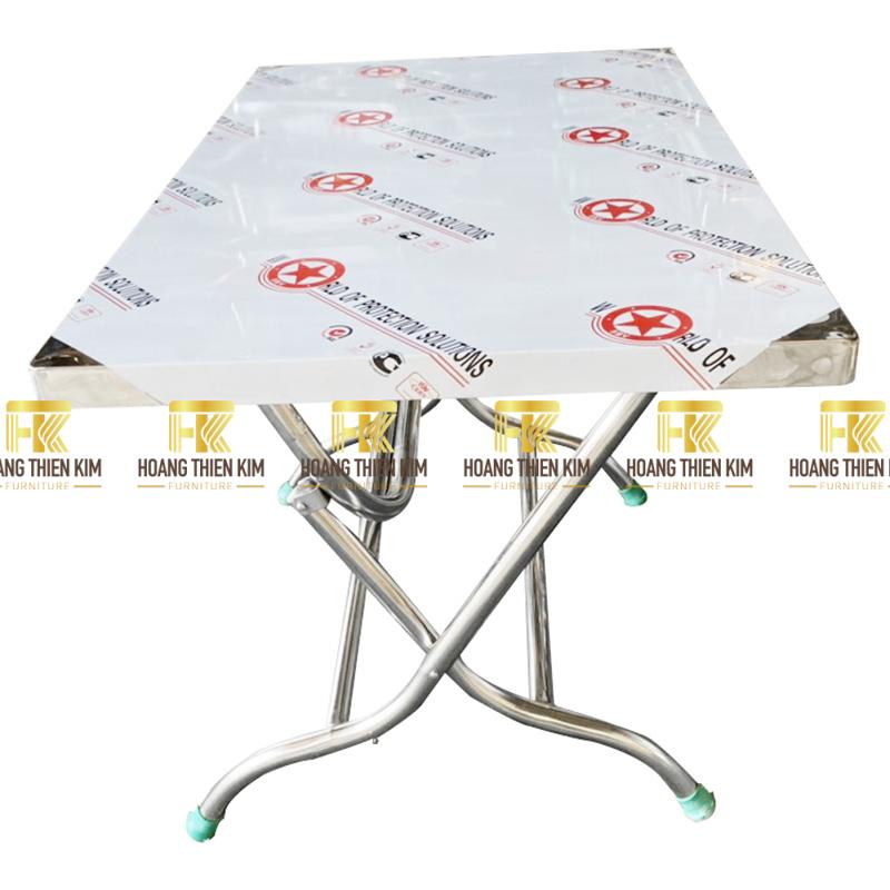 Bàn inox chữ nhật chân cao Bàn inox chữ nhật chân cao